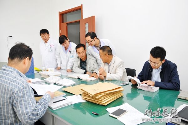 省卫计委临床合理用血专项督导检查组对集团总医院进行检查