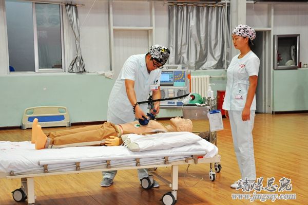 总医院举办心肺复苏技能比赛